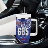 Toa Samoa Rugby Tumbler With Handle Six Eight Five to The World