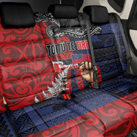 Aotearoa and Samoa Toitu Te Tiriti Back Car Seat Cover Honour the Treaty - Te Tiriti Is Us LT03 - Polynesian Pride