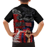 Aotearoa and Samoa Toitu Te Tiriti Hawaiian Shirt Honour the Treaty - Te Tiriti Is Us LT03 - Polynesian Pride