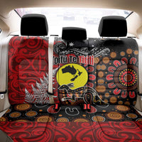 Aotearoa and Australia Toitu Te Tiriti Back Car Seat Cover Honour the Treaty - Te Tiriti Is Us LT03 - Polynesian Pride