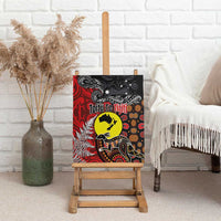 Aotearoa and Australia Toitu Te Tiriti Canvas Wall Art Honour the Treaty - Te Tiriti Is Us LT03 - Polynesian Pride
