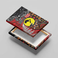 Aotearoa and Australia Toitu Te Tiriti Canvas Wall Art Honour the Treaty - Te Tiriti Is Us LT03 - Polynesian Pride