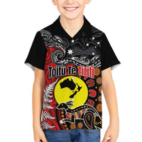 Aotearoa and Australia Toitu Te Tiriti Hawaiian Shirt Honour the Treaty - Te Tiriti Is Us LT03 - Polynesian Pride