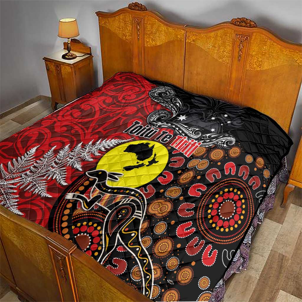 Aotearoa and Australia Toitu Te Tiriti Quilt Honour the Treaty - Te Tiriti Is Us LT03 - Polynesian Pride