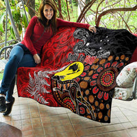 Aotearoa and Australia Toitu Te Tiriti Quilt Honour the Treaty - Te Tiriti Is Us LT03 - Polynesian Pride