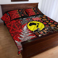 Aotearoa and Australia Toitu Te Tiriti Quilt Bed Set Honour the Treaty - Te Tiriti Is Us LT03 - Polynesian Pride