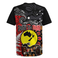 Aotearoa and Australia Toitu Te Tiriti Rugby Jersey Honour the Treaty - Te Tiriti Is Us LT03 - Polynesian Pride