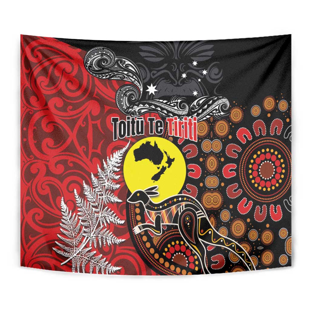 Aotearoa and Australia Toitu Te Tiriti Tapestry Honour the Treaty - Te Tiriti Is Us LT03 - Polynesian Pride