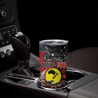 Aotearoa and Australia Toitu Te Tiriti Tumbler Cup Honour the Treaty - Te Tiriti Is Us LT03 - Polynesian Pride