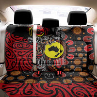 Aotearoa and Australia Toitu Te Tiriti Back Car Seat Cover Honour the Treaty - Stand Together Stand Stronger LT03 - Polynesian Pride