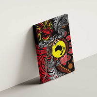 Aotearoa and Australia Toitu Te Tiriti Canvas Wall Art Honour the Treaty - Stand Together Stand Stronger LT03 - Polynesian Pride