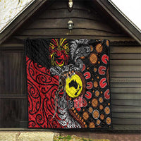 Aotearoa and Australia Toitu Te Tiriti Quilt Honour the Treaty - Stand Together Stand Stronger LT03 - Polynesian Pride