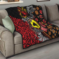 Aotearoa and Australia Toitu Te Tiriti Quilt Honour the Treaty - Stand Together Stand Stronger LT03 - Polynesian Pride