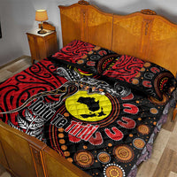Aotearoa and Australia Toitu Te Tiriti Quilt Bed Set Honour the Treaty - Stand Together Stand Stronger LT03 - Polynesian Pride