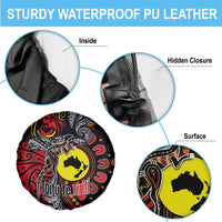 Aotearoa and Australia Toitu Te Tiriti Spare Tire Cover Honour the Treaty - Stand Together Stand Stronger LT03 - Polynesian Pride