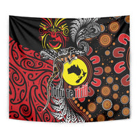 Aotearoa and Australia Toitu Te Tiriti Tapestry Honour the Treaty - Stand Together Stand Stronger LT03 - Polynesian Pride
