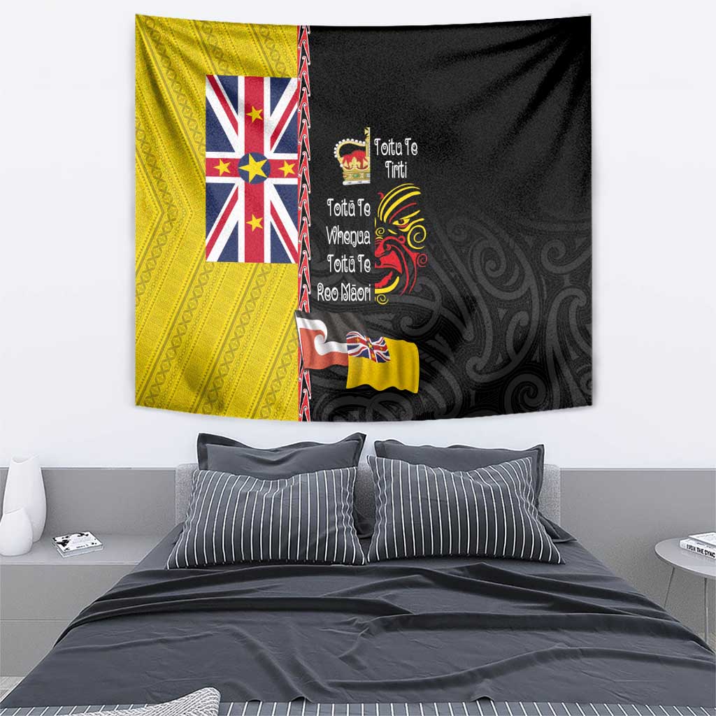 Aotearoa and Niue Toitu Te Tiriti Tapestry Honour the Treaty - Fight Together Stand Together LT03 - Polynesian Pride