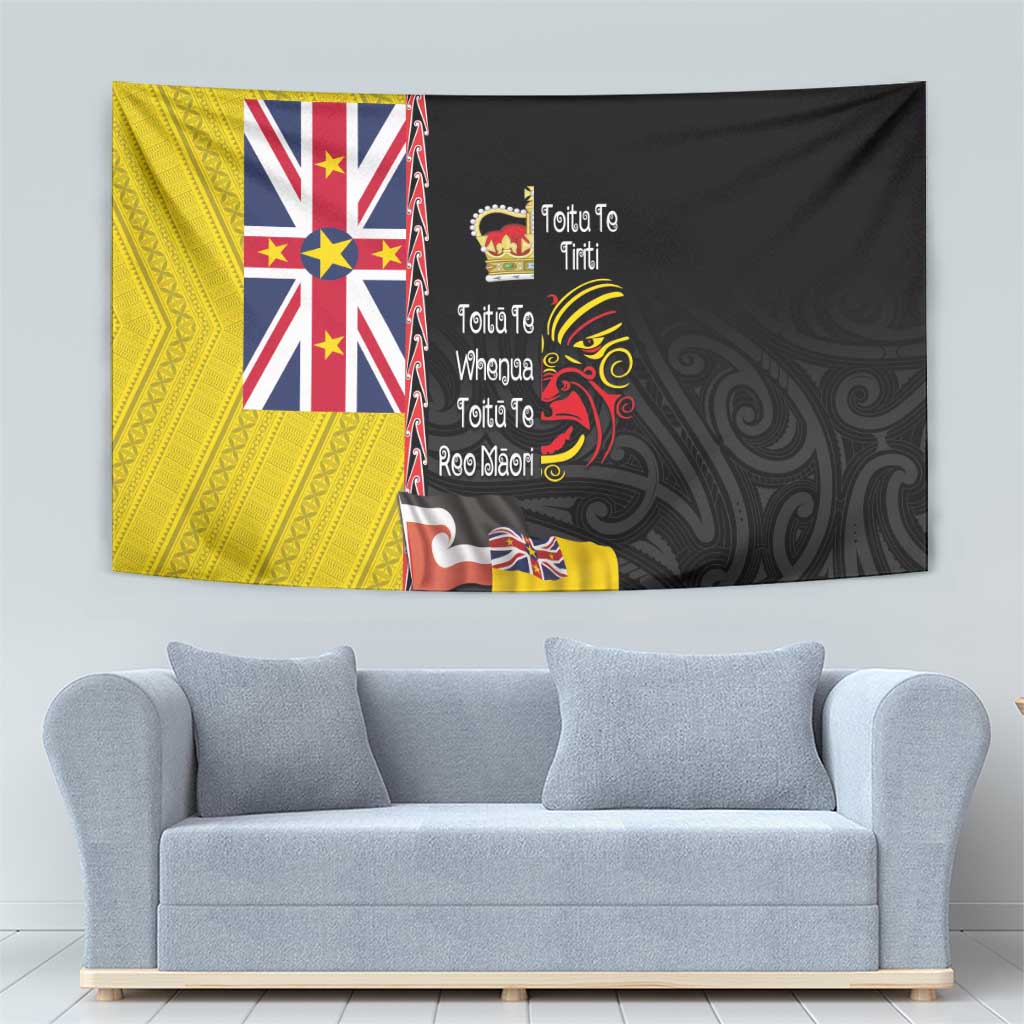 Aotearoa and Niue Toitu Te Tiriti Tapestry Honour the Treaty - Fight Together Stand Together LT03 - Polynesian Pride