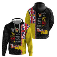 Aotearoa and Niue Toitu Te Tiriti Zip Hoodie Honour the Treaty - Fight Together Stand Together LT03 - Polynesian Pride