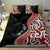 Aotearoa Maori Stylized Koru - Silver Ferns Bedding Set
