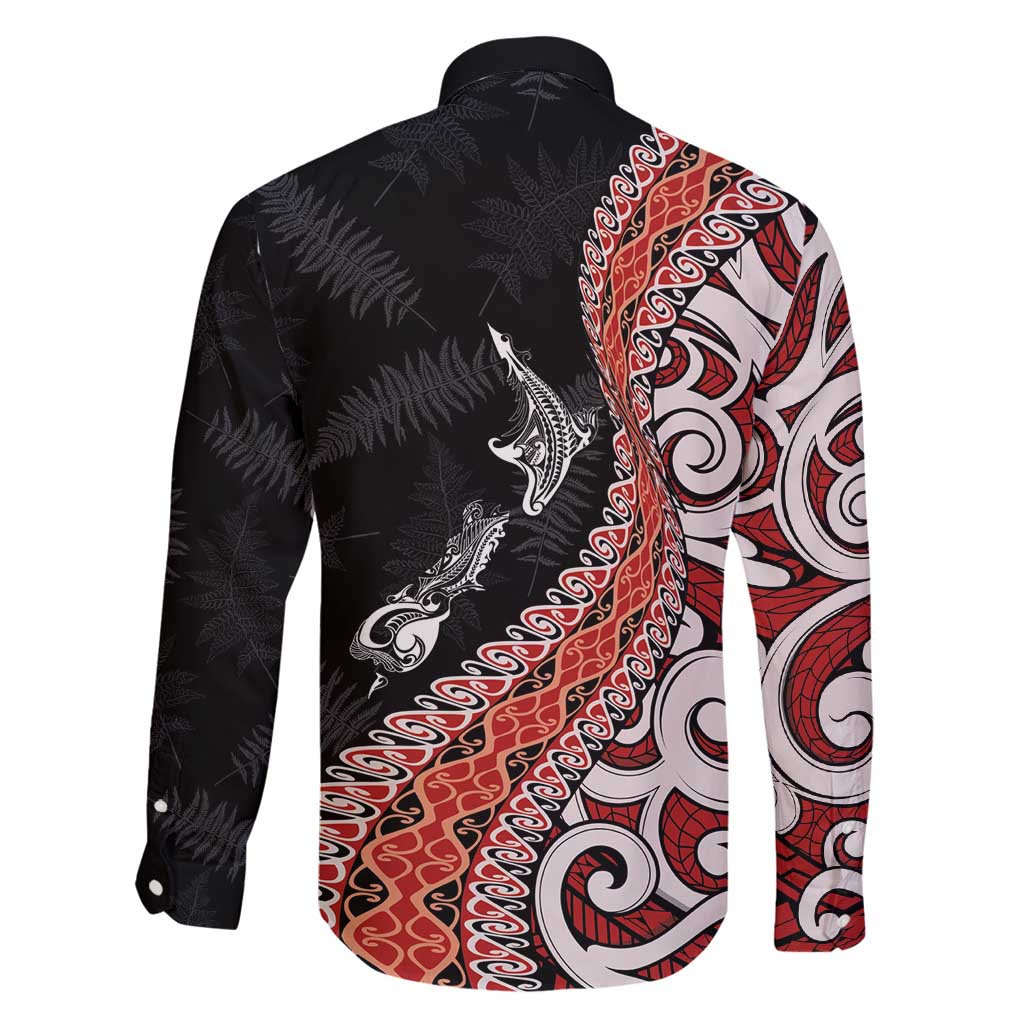Aotearoa Maori Stylized Koru - Silver Ferns Family Matching Off Shoulder Short Dress and Hawaiian Shirt LT03 - Polynesian Pride