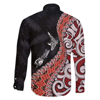 Aotearoa Maori Stylized Koru - Silver Ferns Family Matching Short Sleeve Bodycon Dress and Hawaiian Shirt LT03 - Polynesian Pride