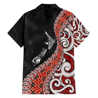 Aotearoa Maori Stylized Koru - Silver Ferns Hawaiian Shirt LT03 - Polynesian Pride