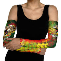 Hawaiian Reggae Arm Sleeves Jawaiian One Love-Tribal Tatoos and Rastafari Lion LT03 - Polynesian Pride