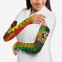 Hawaiian Reggae Arm Sleeves Jawaiian One Love-Tribal Tatoos and Rastafari Lion LT03 - Polynesian Pride