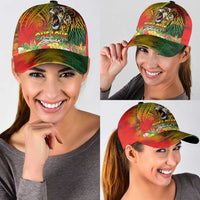 Hawaiian Reggae Classic Cap Jawaiian One Love-Tribal Tatoos and Rastafari Lion LT03 - Polynesian Pride