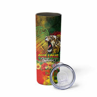 Hawaiian Reggae Skinny Tumbler Jawaiian One Love-Tribal Tatoos and Rastafari Lion LT03 - Polynesian Pride