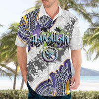 Traditional Art Hawaiian Kakau Tattoos Hawaiian Shirt Graffiti Style LT03 - Polynesian Pride