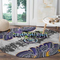 Traditional Art Hawaiian Kakau Tattoos Round Carpet Graffiti Style LT03 - Polynesian Pride