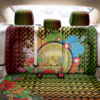 Hawaii Womens Day Wahine Back Car Seat Cover Strong Beautiful Woman with Kakau Style LT03 - Polynesian Pride