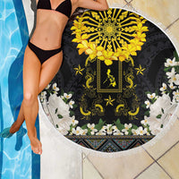 Flores de Mayo and Filipino Fiesta Beach Blanket The Sun-Jasmine and Polynesian Yakan Tattoo Barong Style LT03 - Polynesian Pride