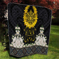 Flores de Mayo and Filipino Fiesta Quilt The Sun-Jasmine and Polynesian Yakan Tattoo Barong Style LT03 - Polynesian Pride