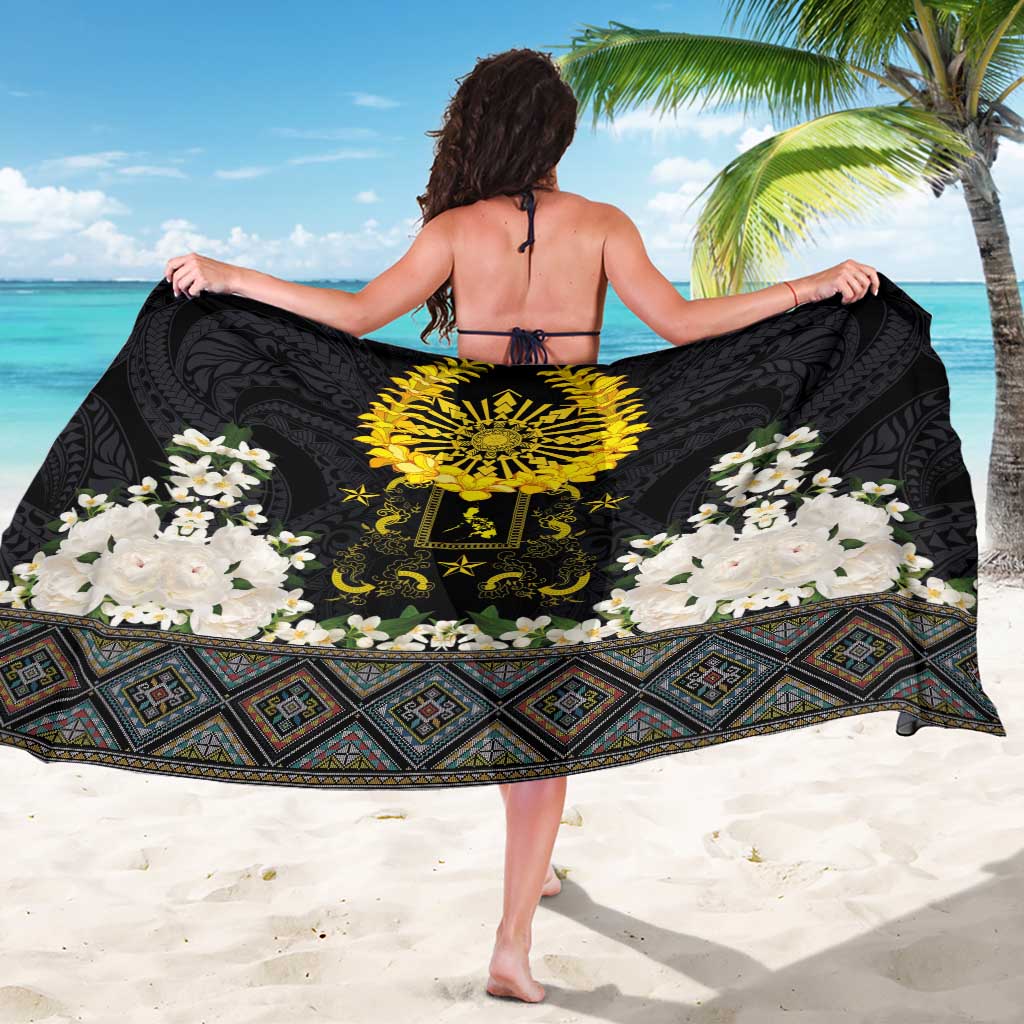 Flores de Mayo and Filipino Fiesta Sarong The Sun-Jasmine and Polynesian Yakan Tattoo Barong Style LT03 - Polynesian Pride