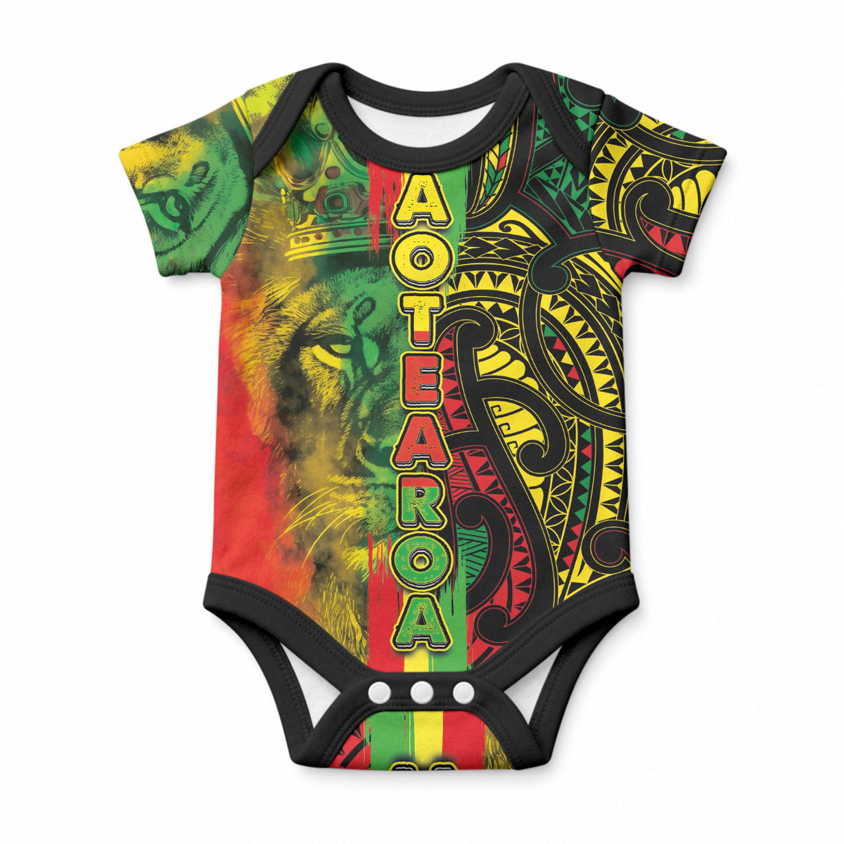Aotearoa Reggae Baby Onesie