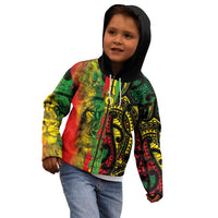 Aotearoa Reggae Kid Hoodie Maori Reggae-One Love LT03 - Polynesian Pride