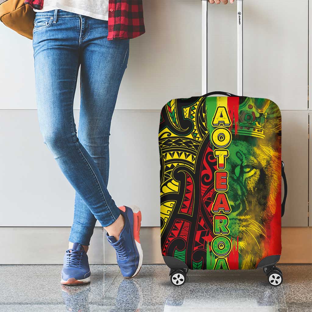 Aotearoa Reggae Luggage Cover Maori Reggae-One Love LT03 - Polynesian Pride
