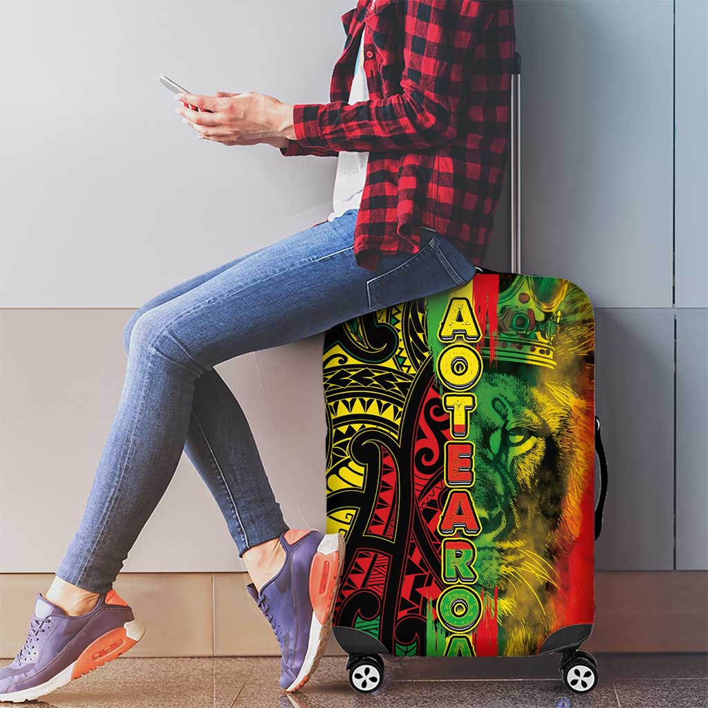 Aotearoa Reggae Luggage Cover Maori Reggae-One Love LT03 - Polynesian Pride