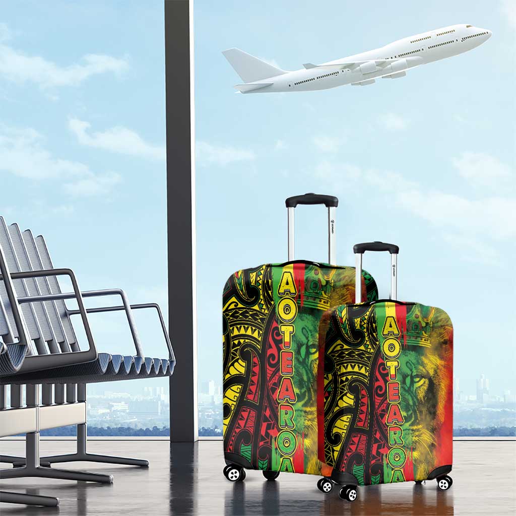 Aotearoa Reggae Luggage Cover Maori Reggae-One Love LT03 - Polynesian Pride