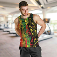 Aotearoa Reggae Men Tank Top Maori Reggae-One Love