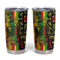 Aotearoa Reggae Tumbler Cup Maori Reggae-One Love LT03 Reggae - Polynesian Pride