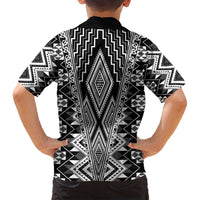 Aotearoa Tukutuku and Poutama Motif Classic Family Matching Summer Maxi Dress and Hawaiian Shirt LT03 - Polynesian Pride
