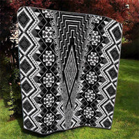 Aotearoa Tukutuku and Poutama Motif Classic Quilt LT03 - Polynesian Pride