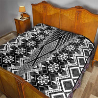 Aotearoa Tukutuku and Poutama Motif Classic Quilt LT03 - Polynesian Pride