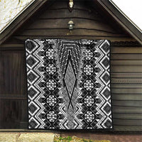 Aotearoa Tukutuku and Poutama Motif Classic Quilt LT03 - Polynesian Pride