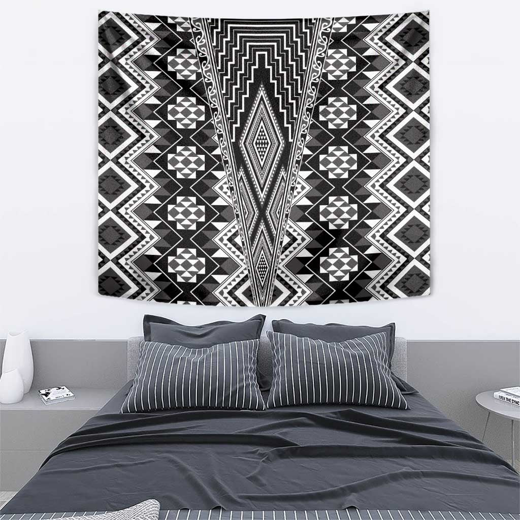Aotearoa Tukutuku and Poutama Motif Classic Tapestry LT03 - Polynesian Pride