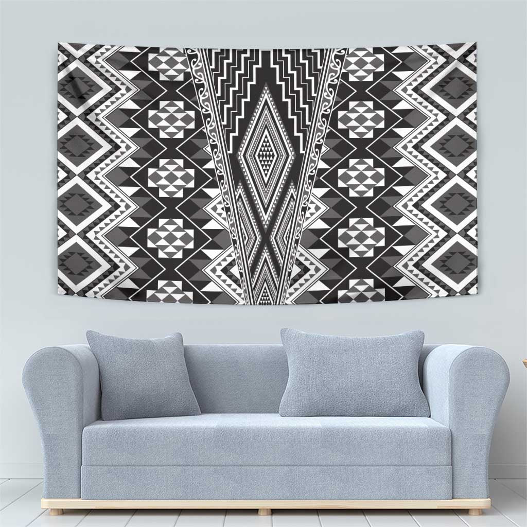 Aotearoa Tukutuku and Poutama Motif Classic Tapestry LT03 - Polynesian Pride